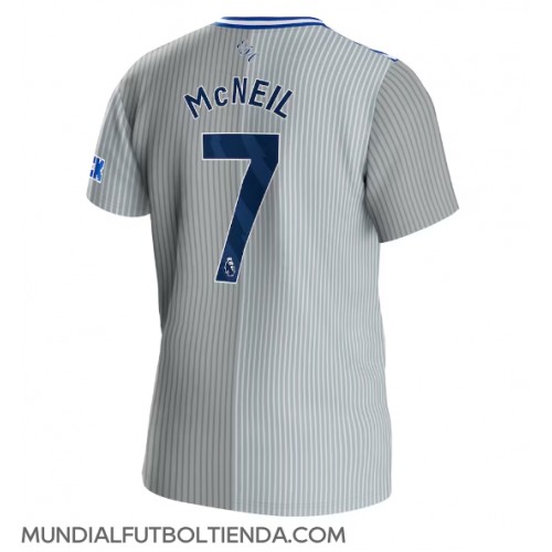 Camiseta Everton Dwight McNeil #7 Tercera Equipación Replica 2023-24 mangas cortas
